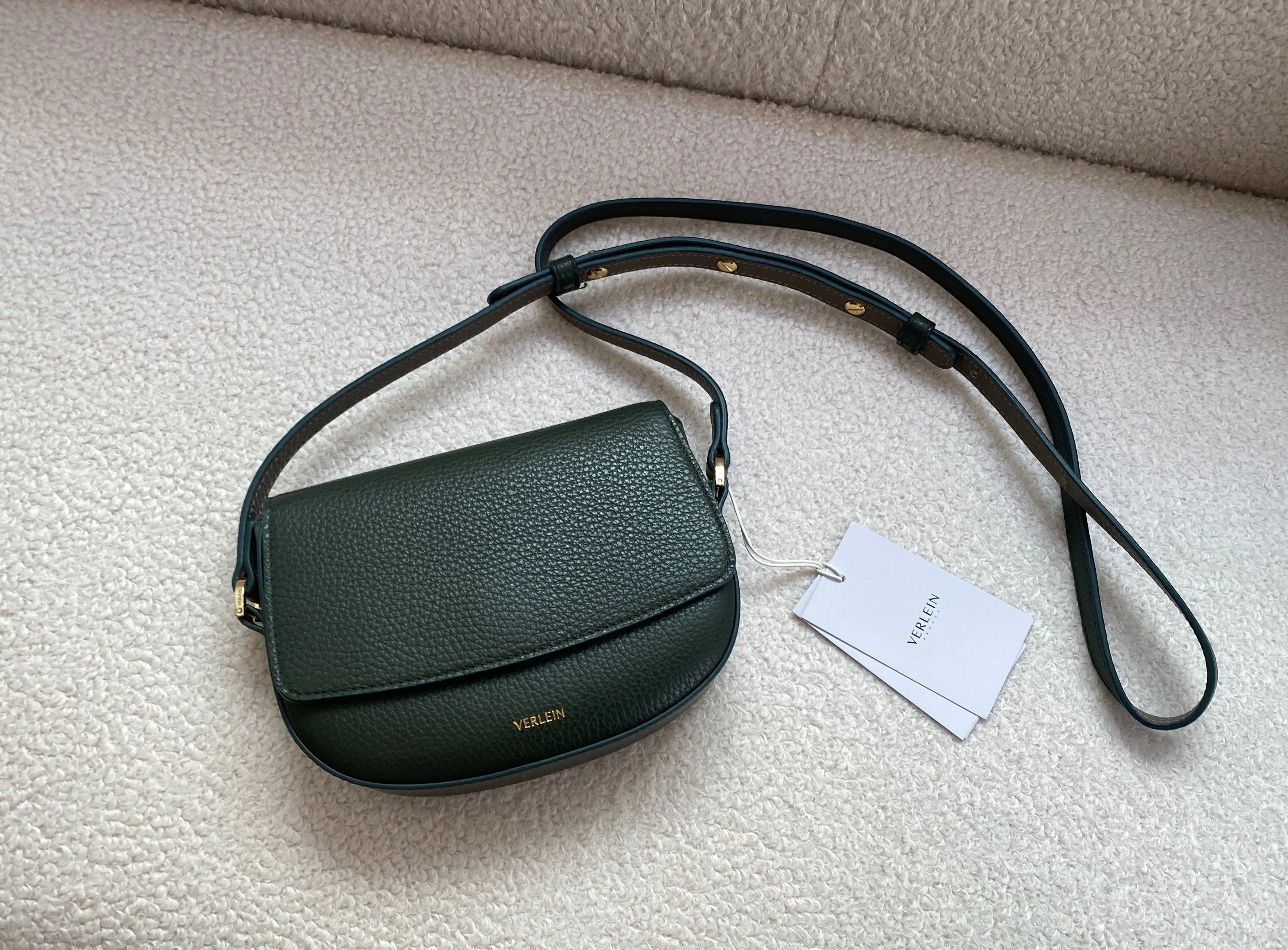Ana Mini Crossbody, Forest Green