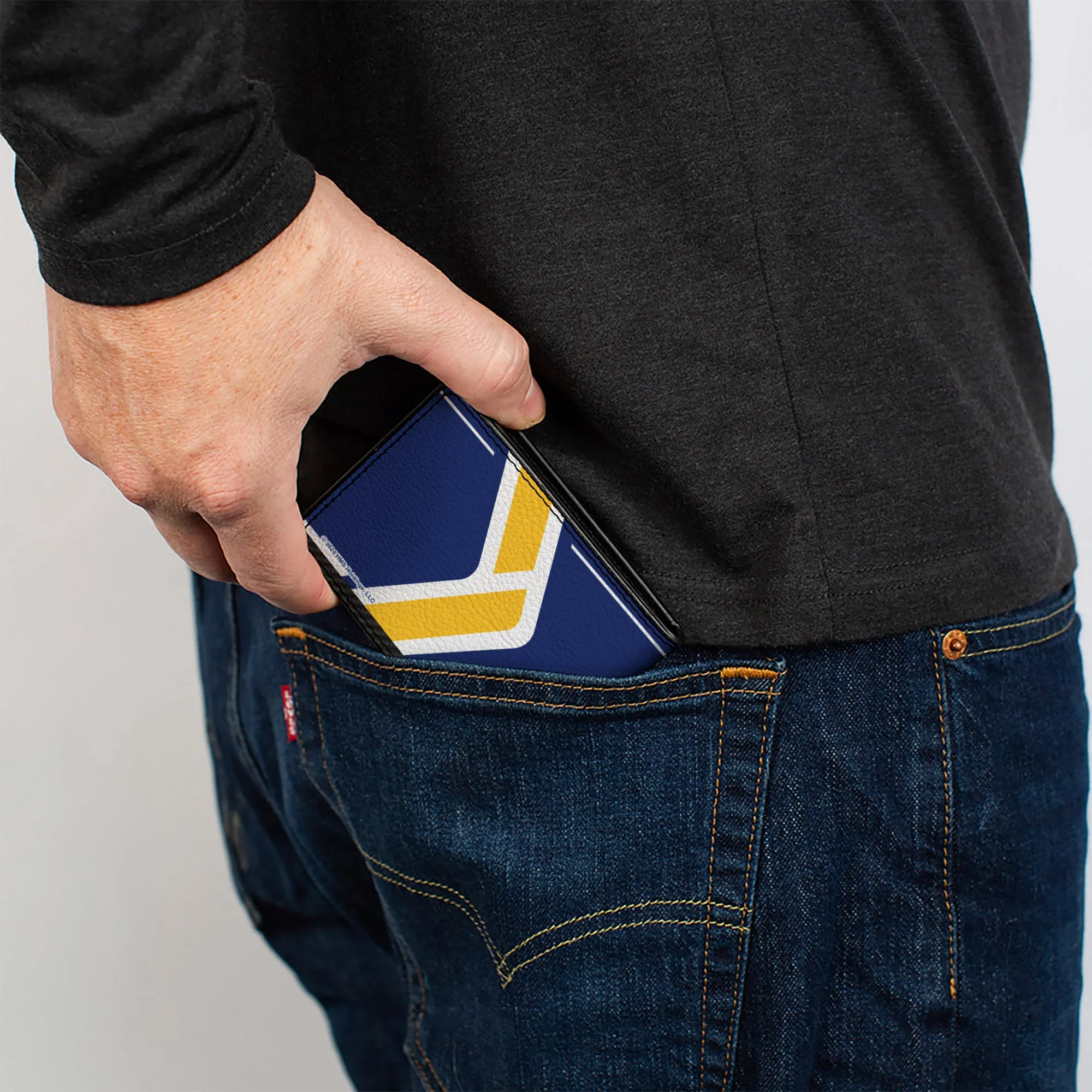 Bi-Fold Wallet - Chase Elliott #9 Racing Logo Royal/Yellow/White