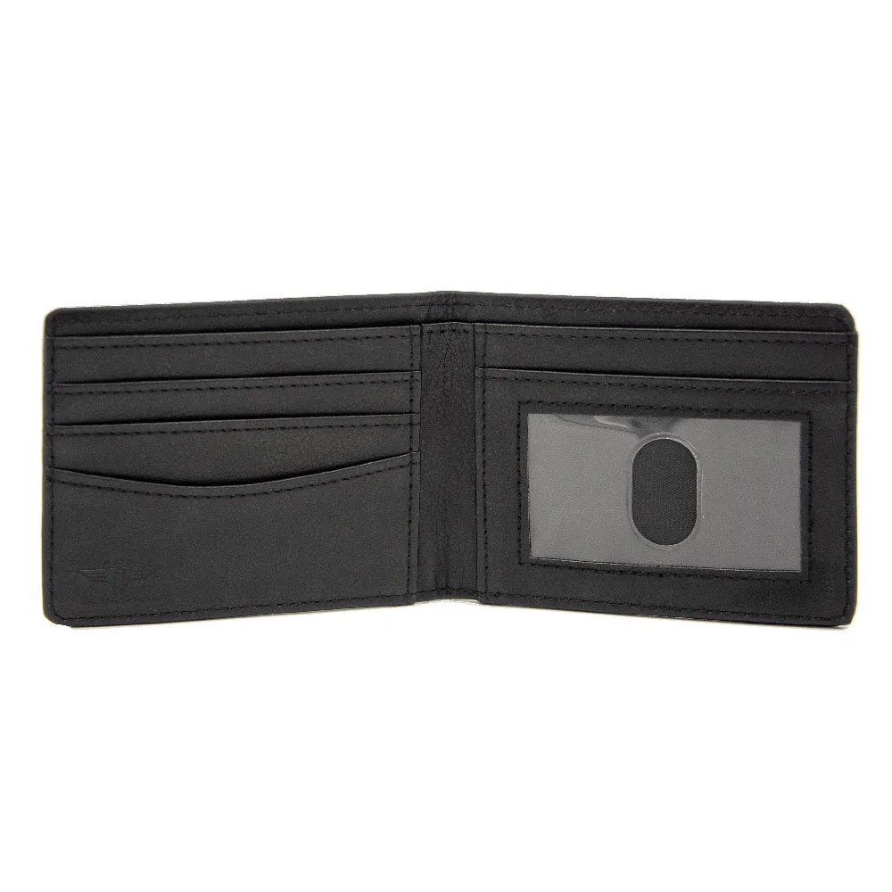 Bi-Fold Wallet - MELLO YELLO Mountain Logo Green/White/Red/Yellow