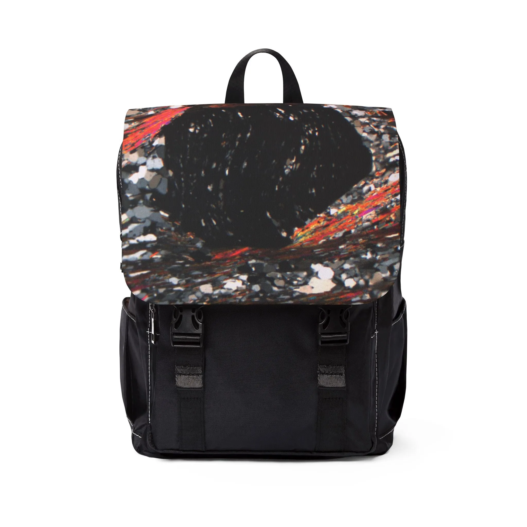 Garnet Mica Schist Casual Shoulder Backpack