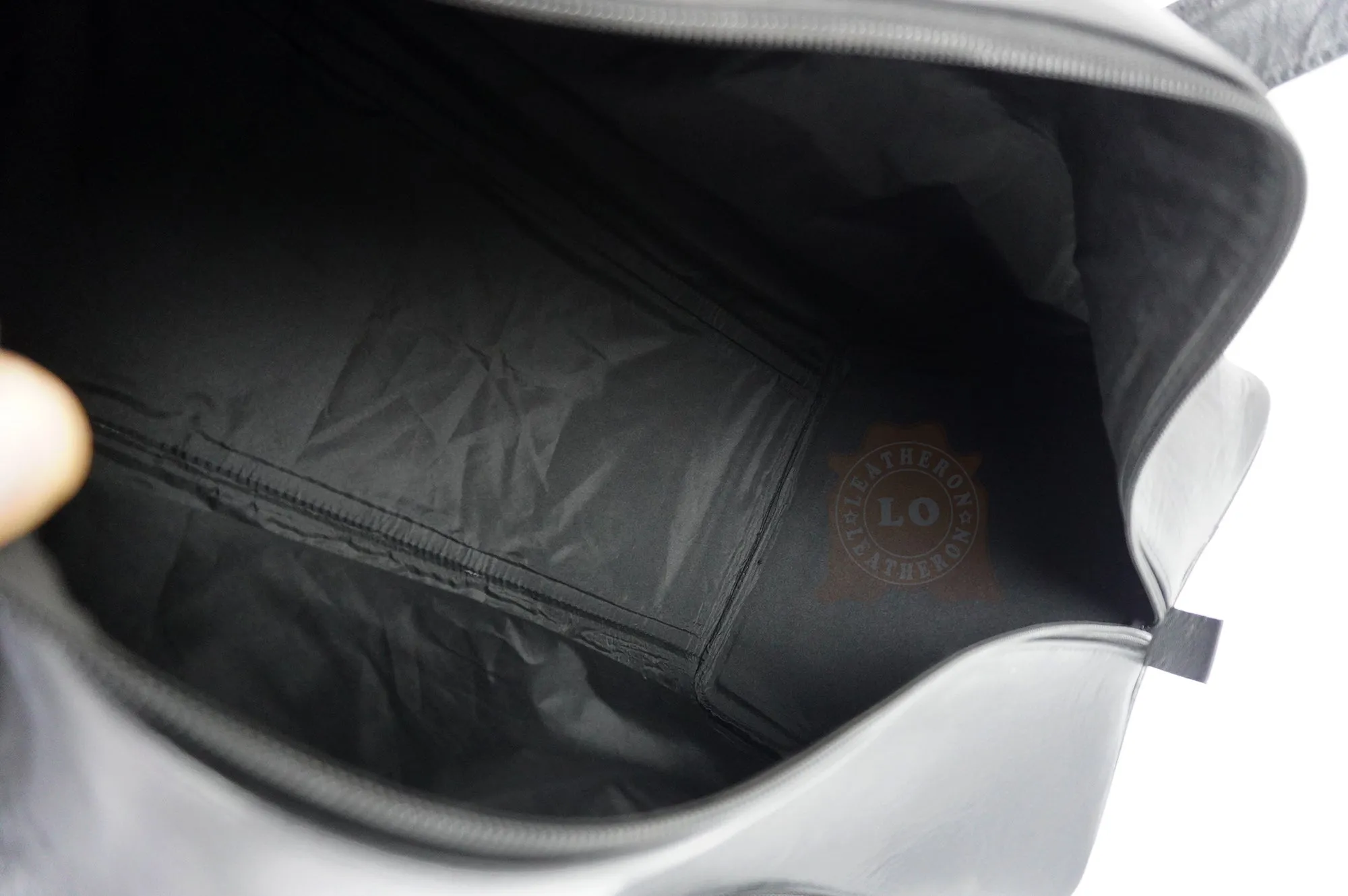 Genuine Leather Handmade Duffel Bag for Travel, Work, or Gym