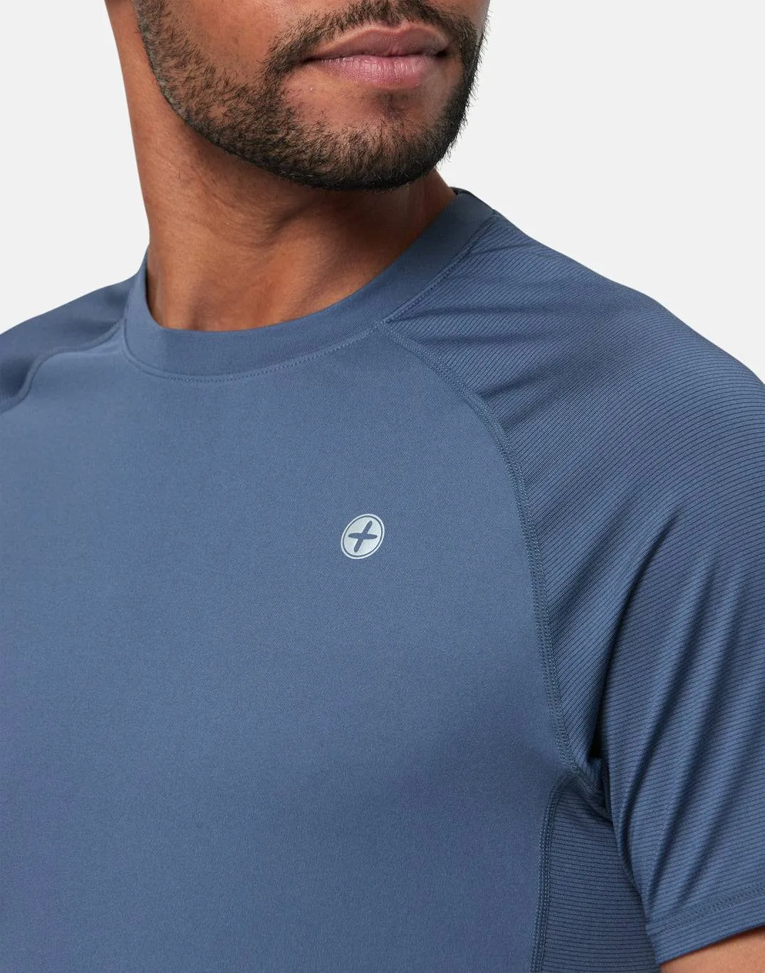 Gym Coffee Relentless Tee (Mens) - Thunder Blue
