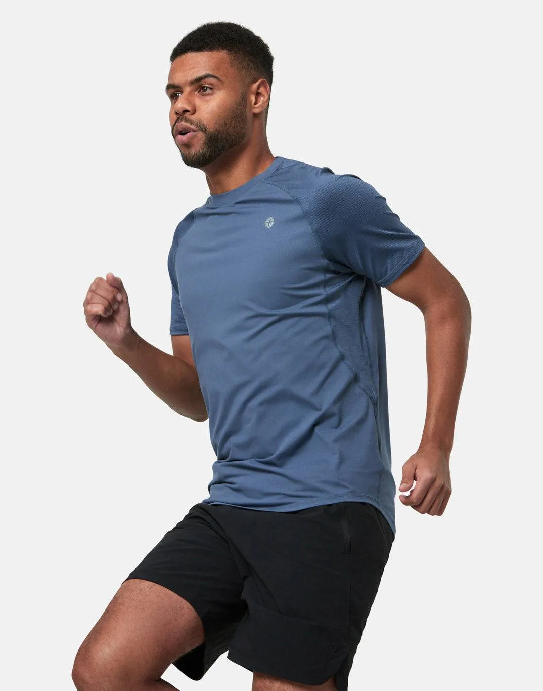 Gym Coffee Relentless Tee (Mens) - Thunder Blue