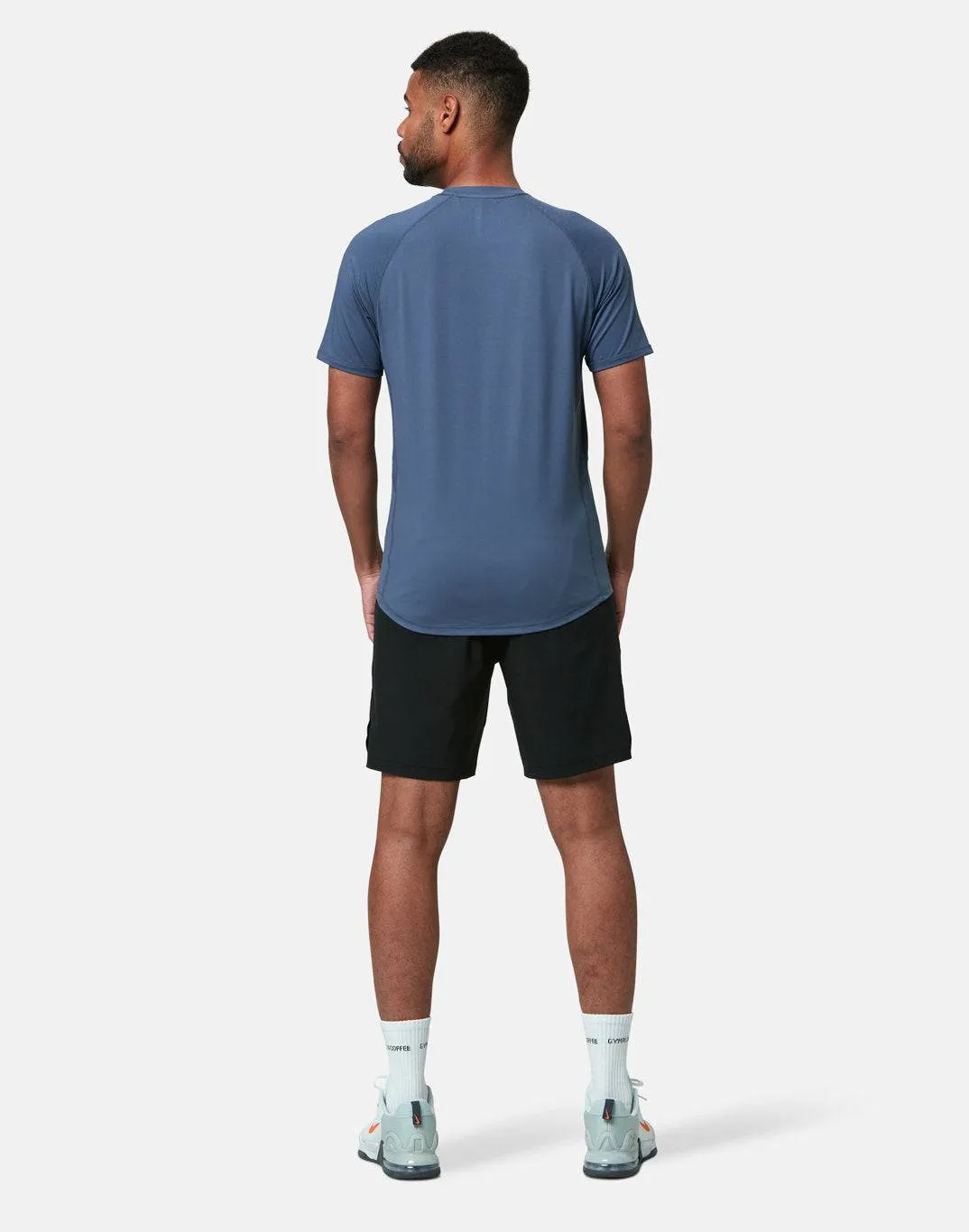 Gym Coffee Relentless Tee (Mens) - Thunder Blue