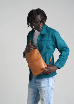 Icon Signature Shoulder Bag - Peanut Butter (Blue Lining)