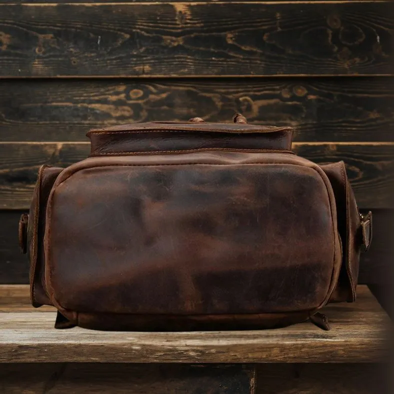 Leandro™ | Men's Leather Backpack
