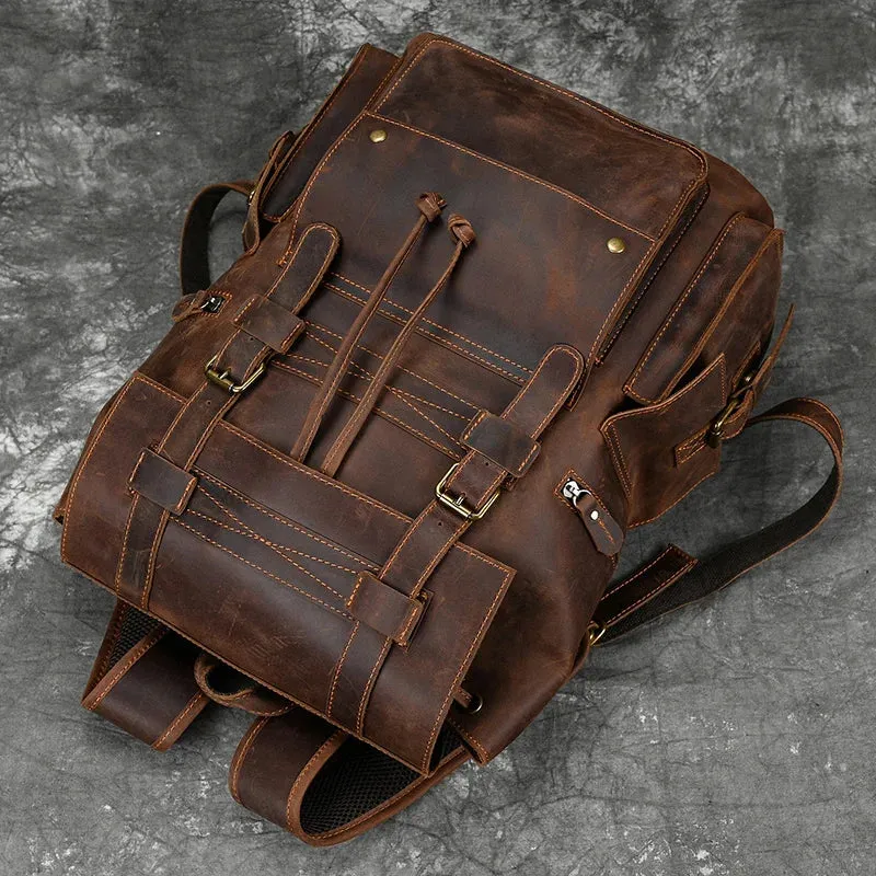 Leandro | Men's Leather Backpack