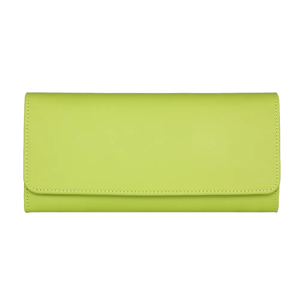 MAC&LOU Bifold Wallet Vegan Leather Green