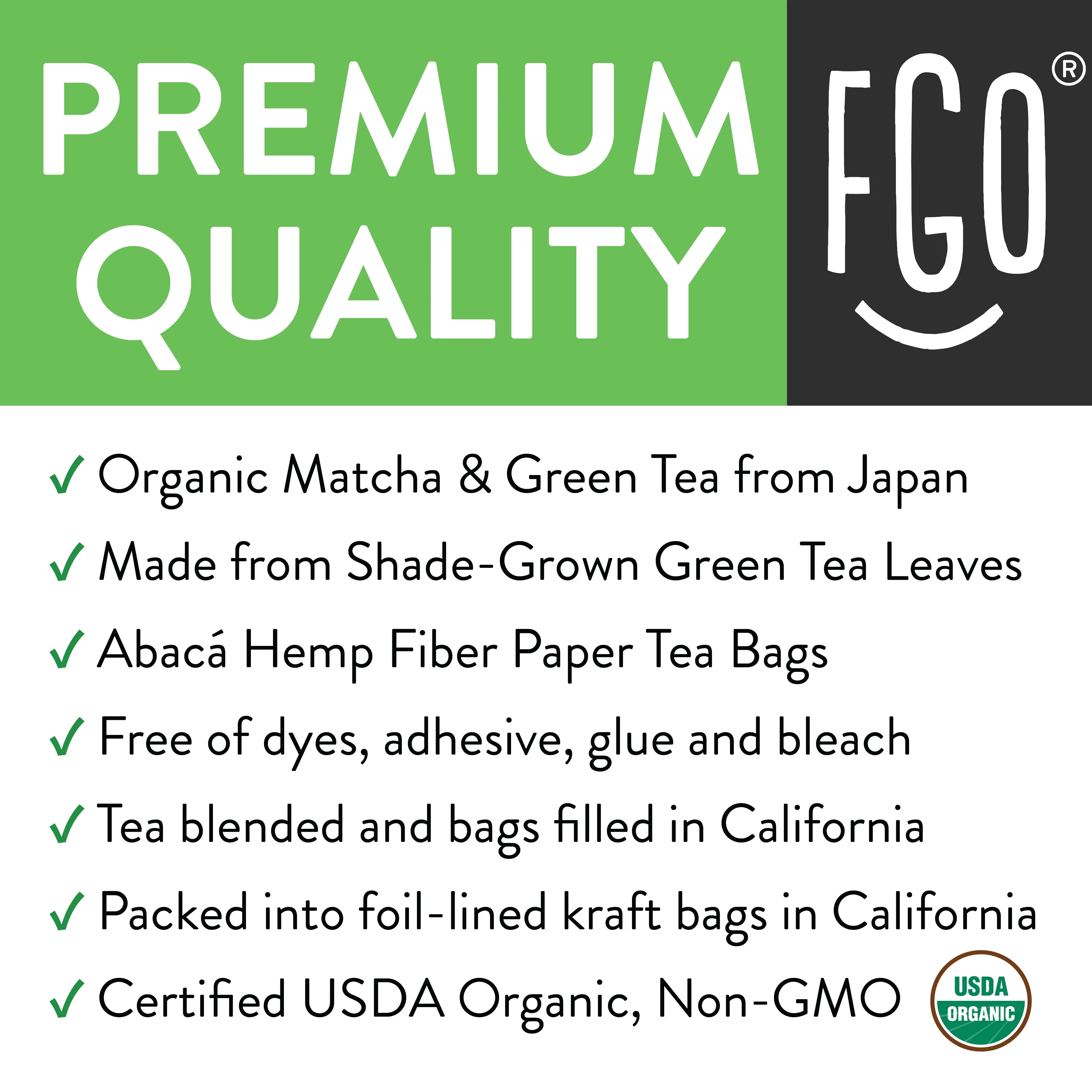 Matcha Tea Bags