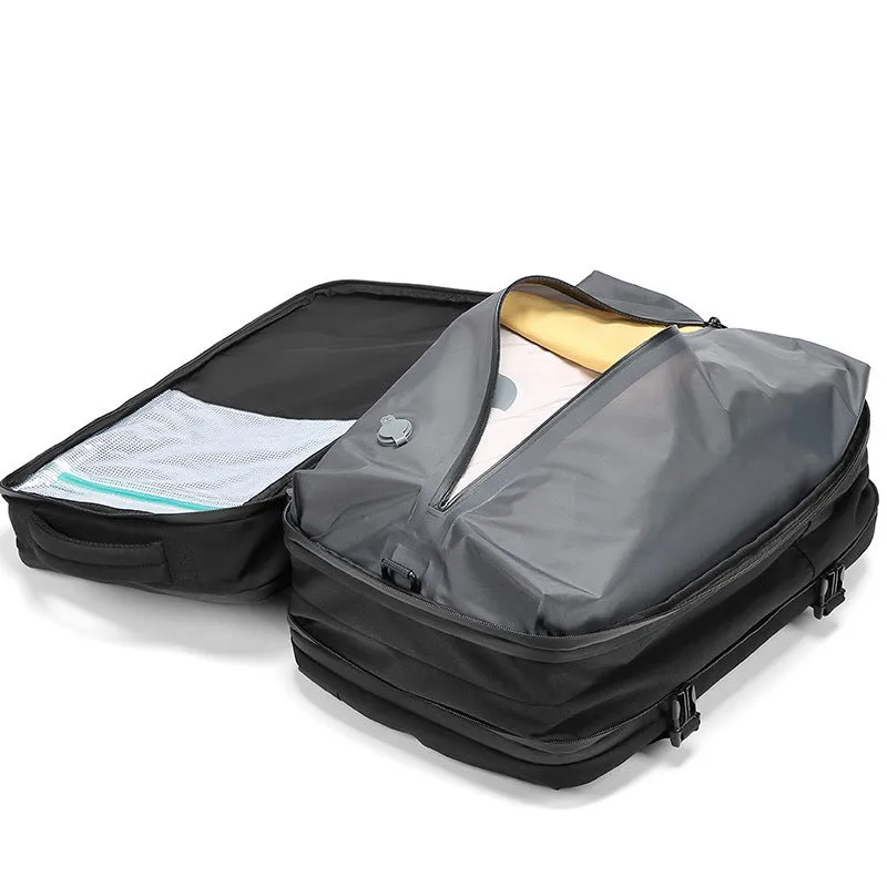 Men's Airbag Large Capacity Vacuum Storage Business Oxford Cloth Backpacks