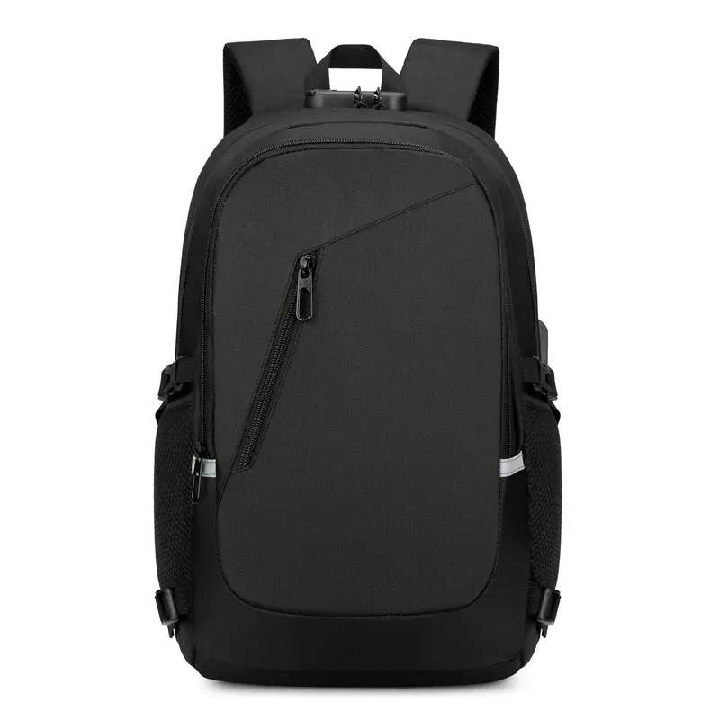 Men's Computer Business Charging Man Pair Backpacks