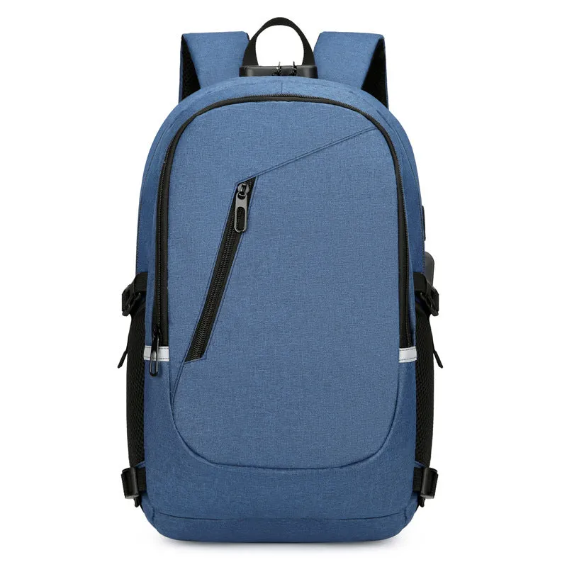 Men's Computer Business Charging Man Pair Backpacks