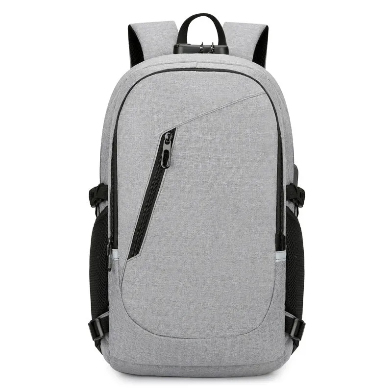 Men's Computer Business Charging Man Pair Backpacks