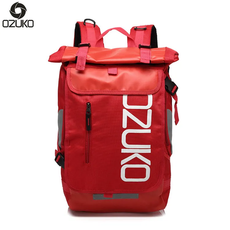Men's Fashion College Business Oxford Cloth Computer Backpacks