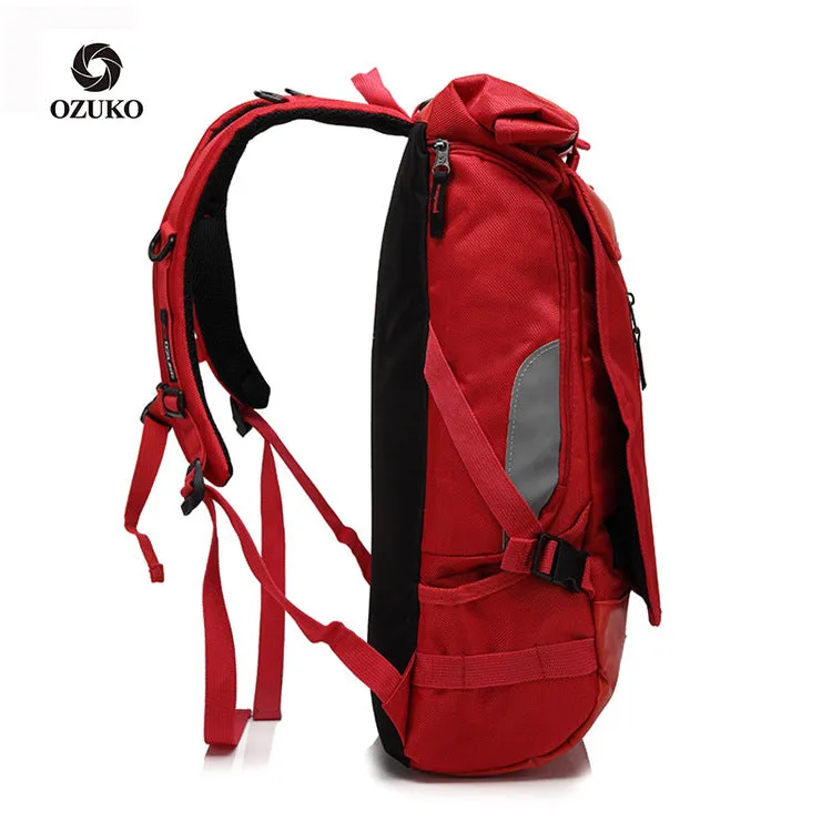 Men's Fashion College Business Oxford Cloth Computer Backpacks
