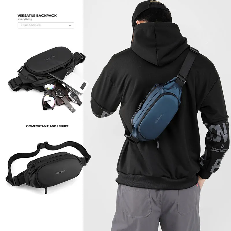 Men's Korean Style Simple Waterproof Function Cell Bags
