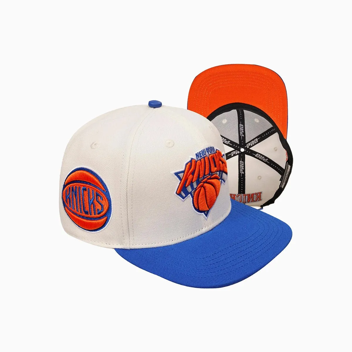 Men's New York Knicks NBA Logo Wool Snapback