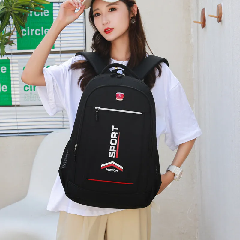 Men's Trend College High Junior Large Capacity Backpacks