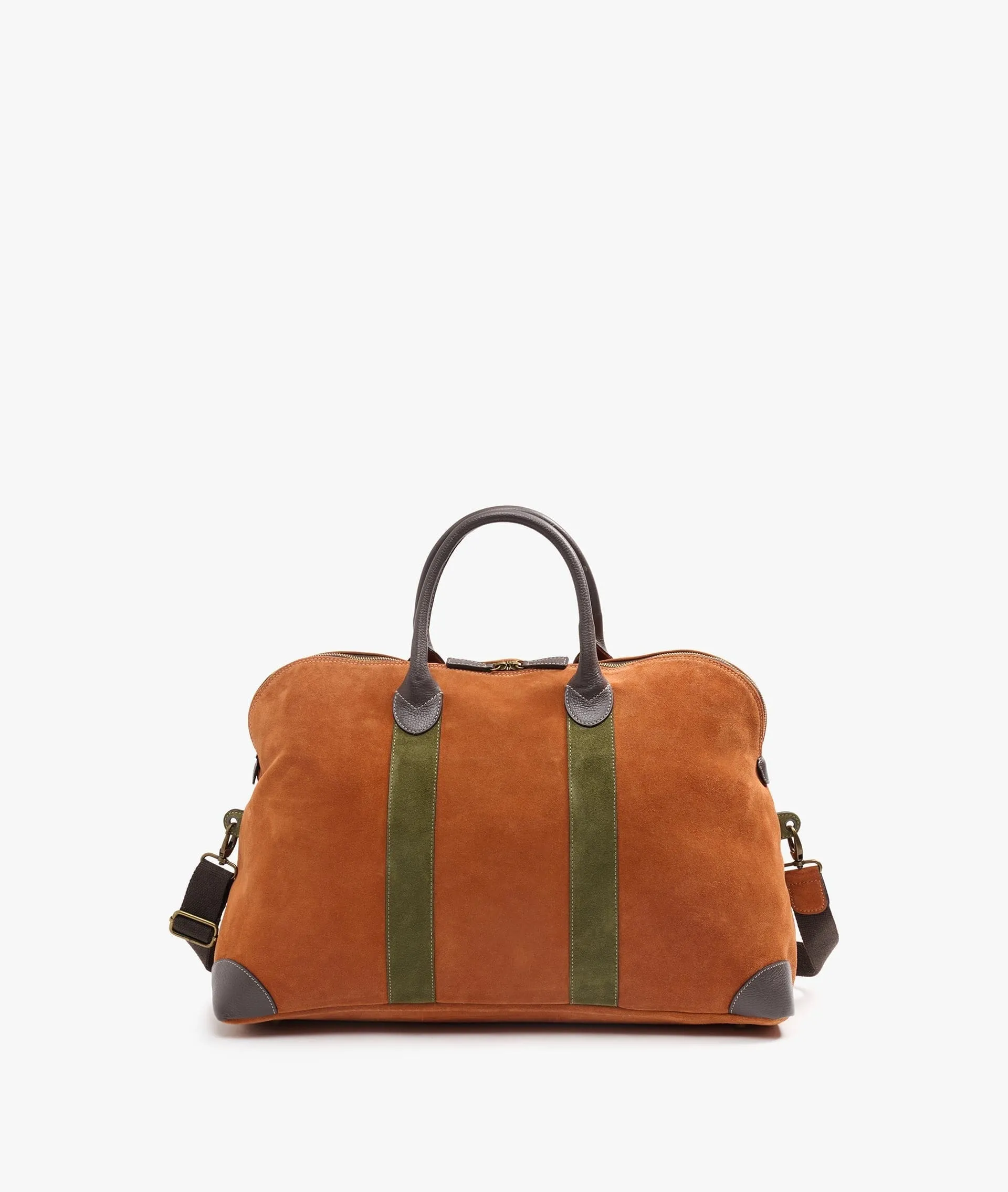 My Style Bags London Twin Deluxe Duffel Travel Bag in Cotto/Green Unisex