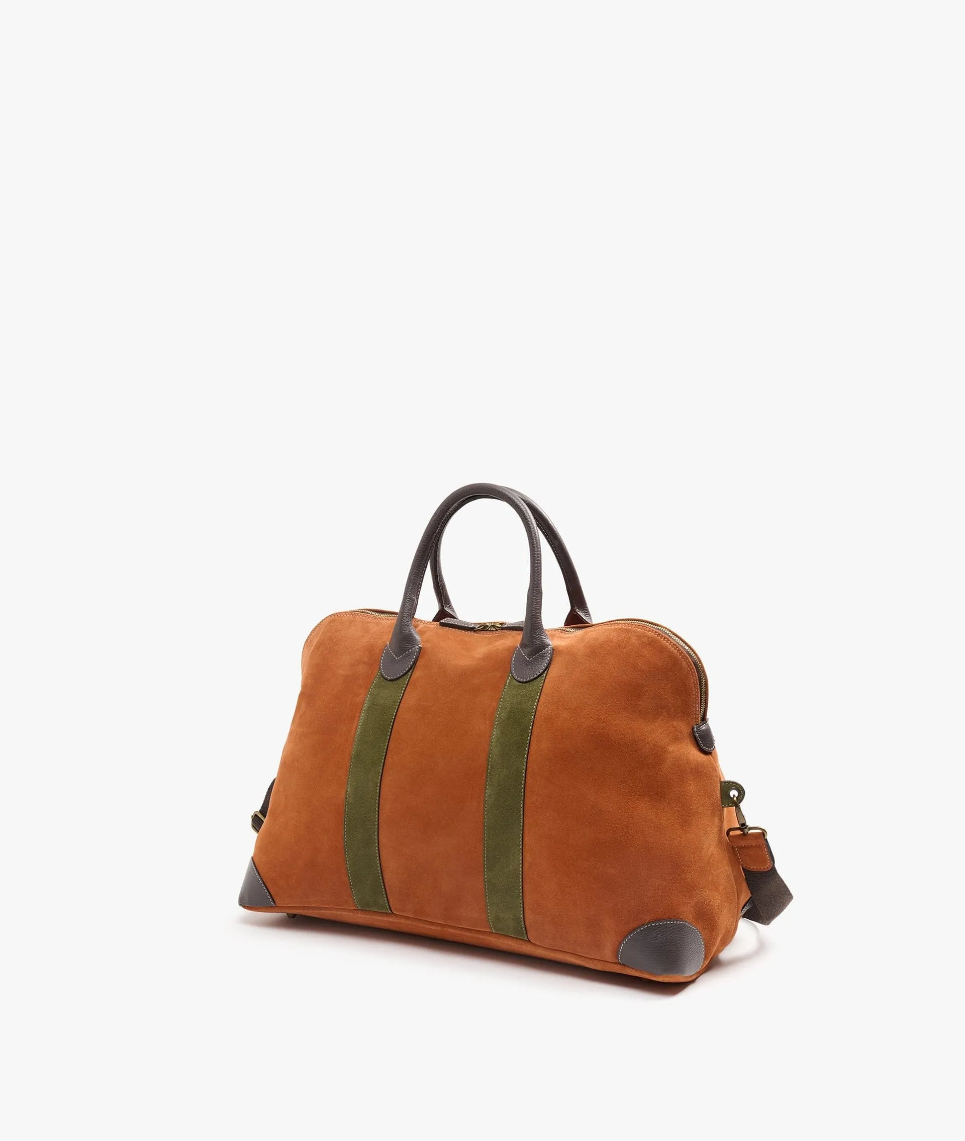 My Style Bags London Twin Deluxe Duffel Travel Bag in Cotto/Green Unisex