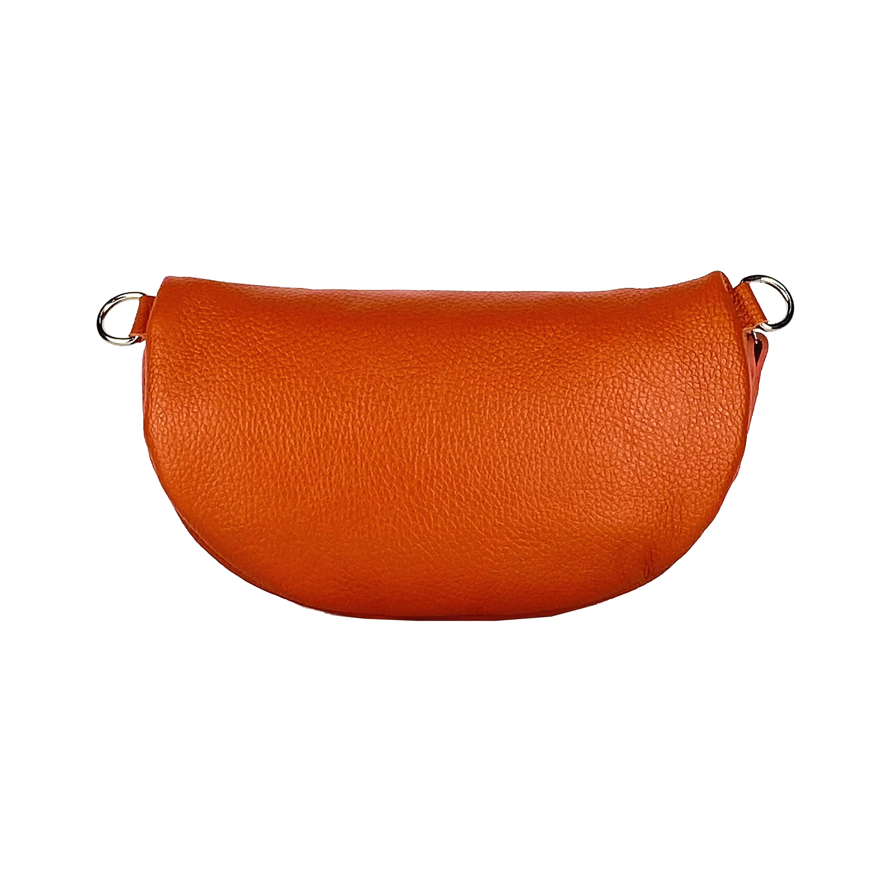Renato Borzatta leather Waist crossbody bag orange