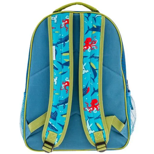 Stephen Joseph Shark (Blue) All Over Print Backpack