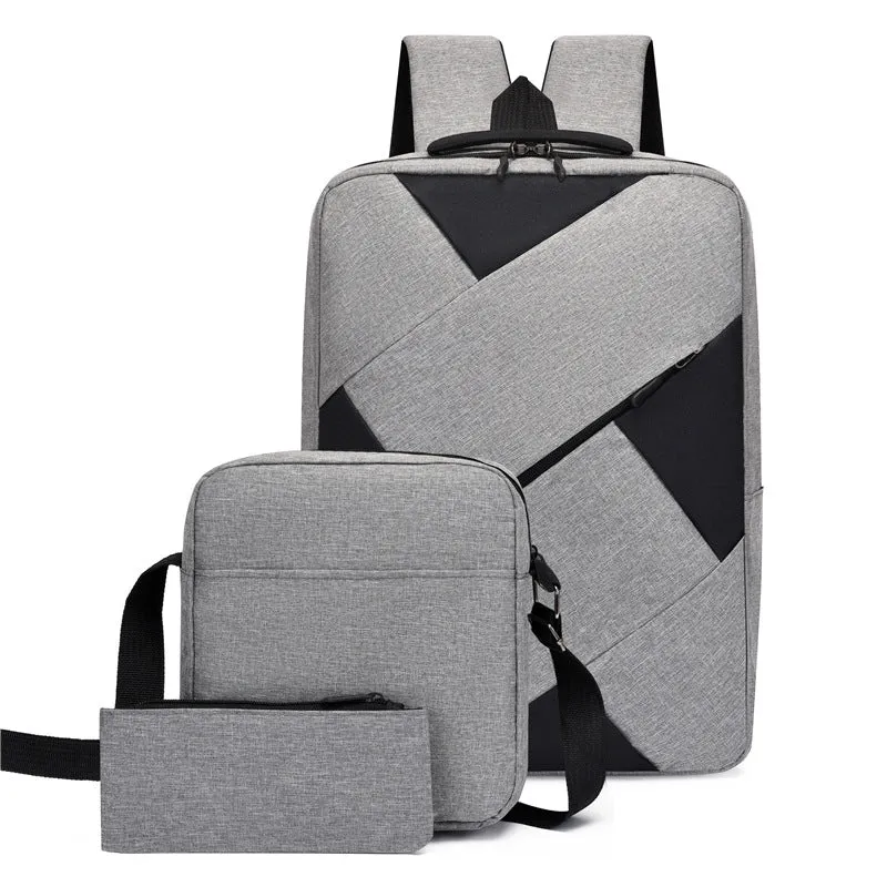 Women's & Men's & Business Fashion Simple Computer College Backpacks