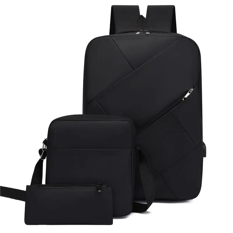 Women's & Men's & Business Fashion Simple Computer College Backpacks