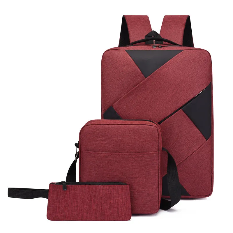 Women's & Men's & Business Fashion Simple Computer College Backpacks