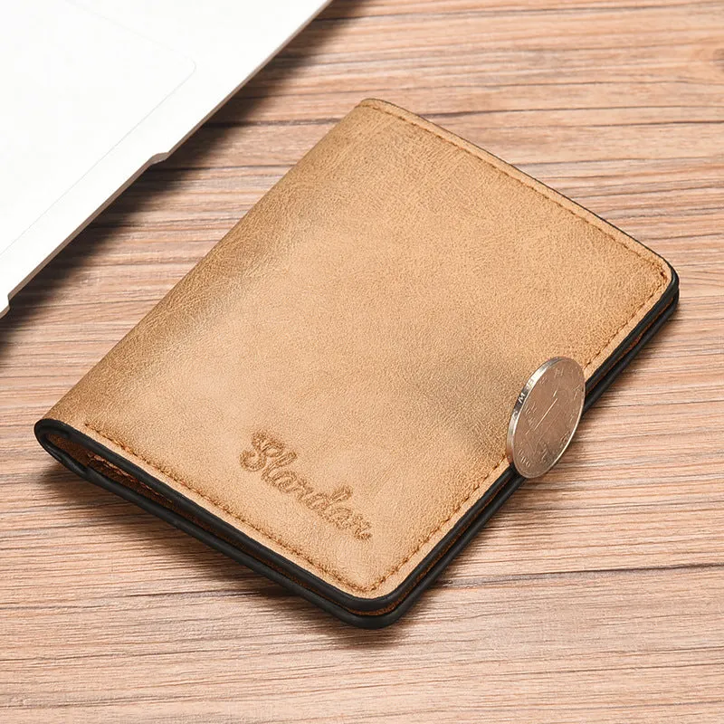 Women's & Men's & Retro Exquisite Bank Men's Wallets