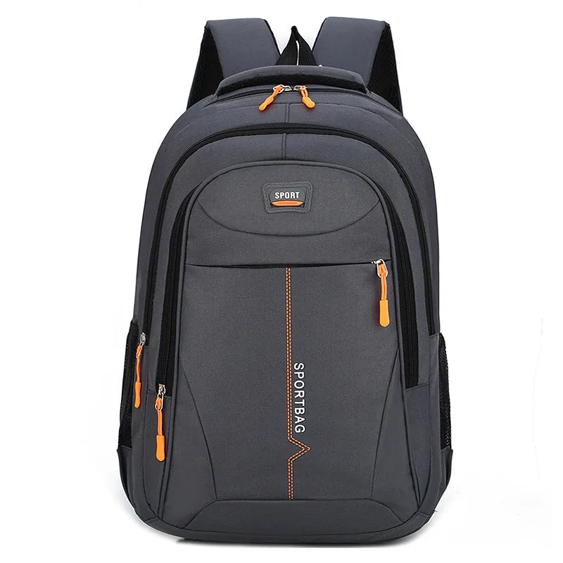 Women's & Men's Korean Style And Letter Printing Waterproof Backpacks