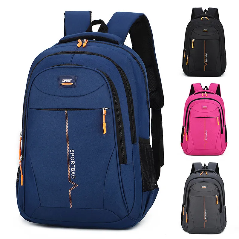 Women's & Men's Korean Style And Letter Printing Waterproof Backpacks