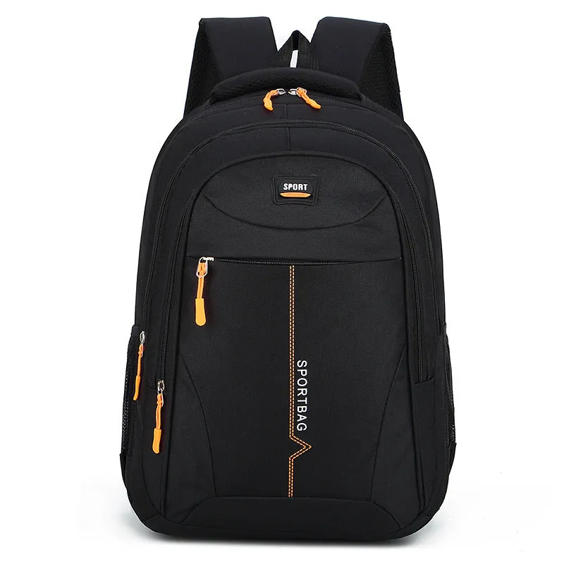 Women's & Men's Korean Style And Letter Printing Waterproof Backpacks