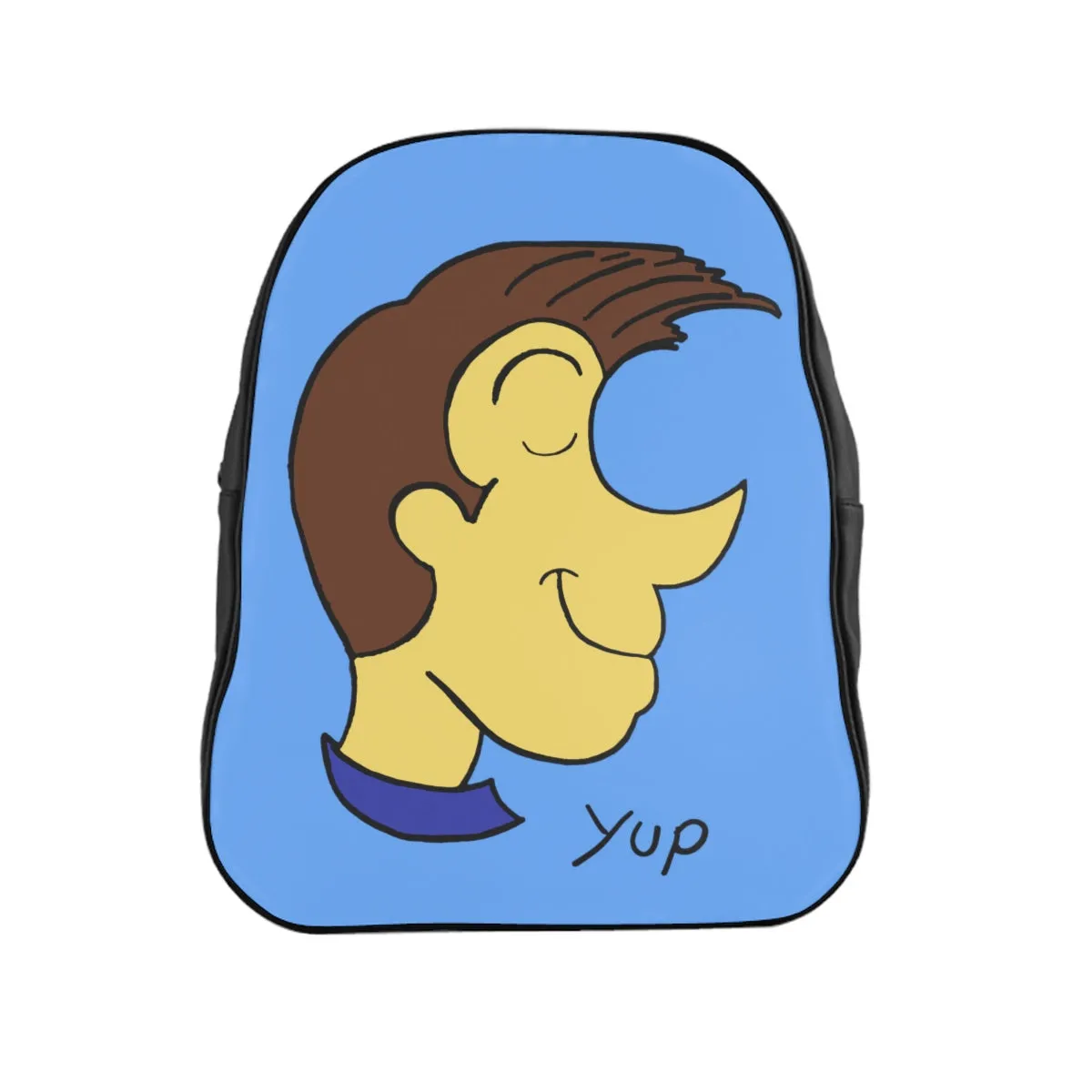 Yup light blue School Backpack