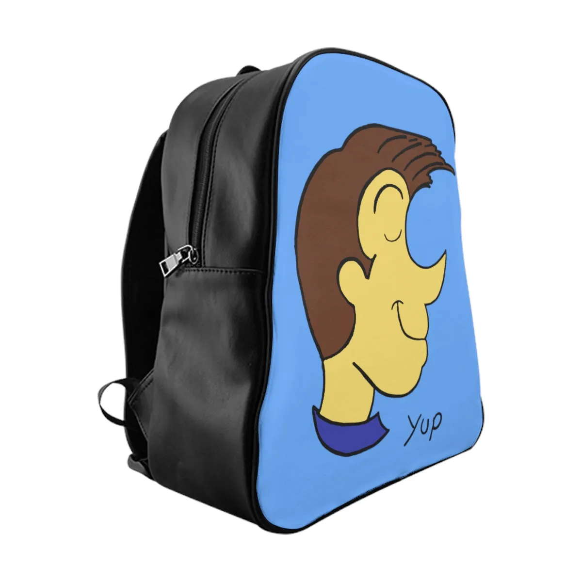 Yup light blue School Backpack